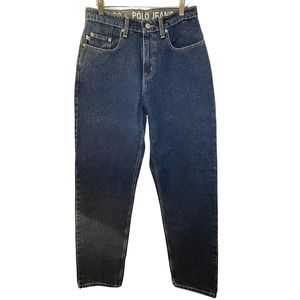 POLO RALPH LAUREN Jeans 30 x 34 Vintage 90s Deadstock NWT RL/1 Easy FIt Zip